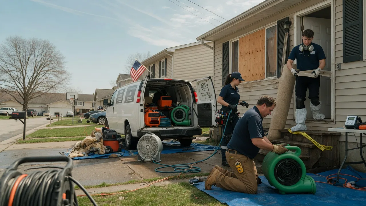 Water Damage Restoration in Mansfield, SD near me